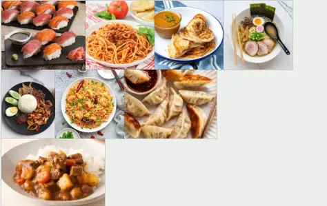 主食 素材模板 封面